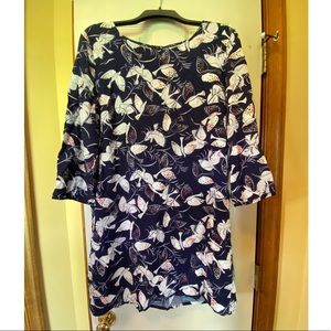 Old Navy - Navy Print Dress